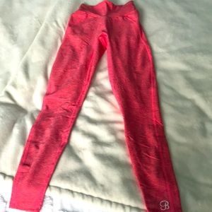 BOMBSHELL UPLIFT LEGGINGS in PAPAYA